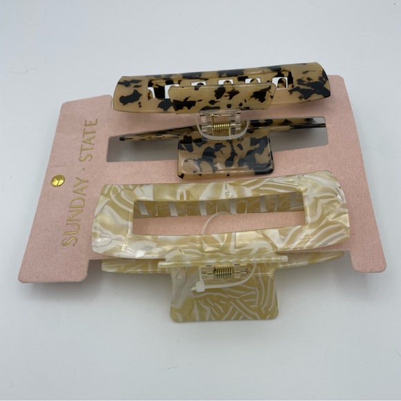 2 Extra Large Hair Claws - Picture 2 of 5